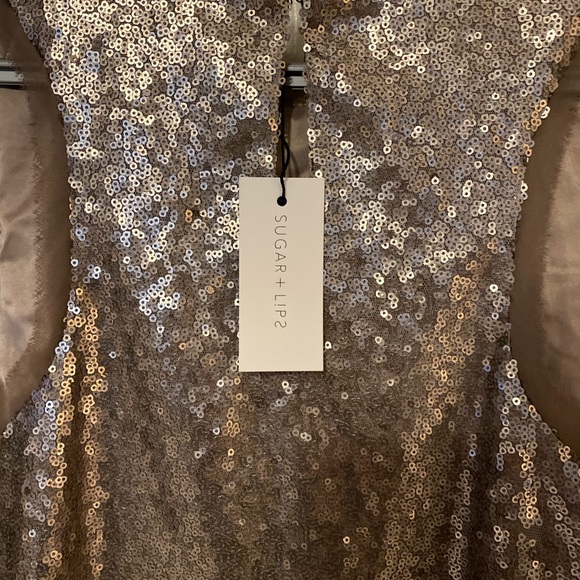 NEW with tag sequin mini dress - Picture 3 of 3